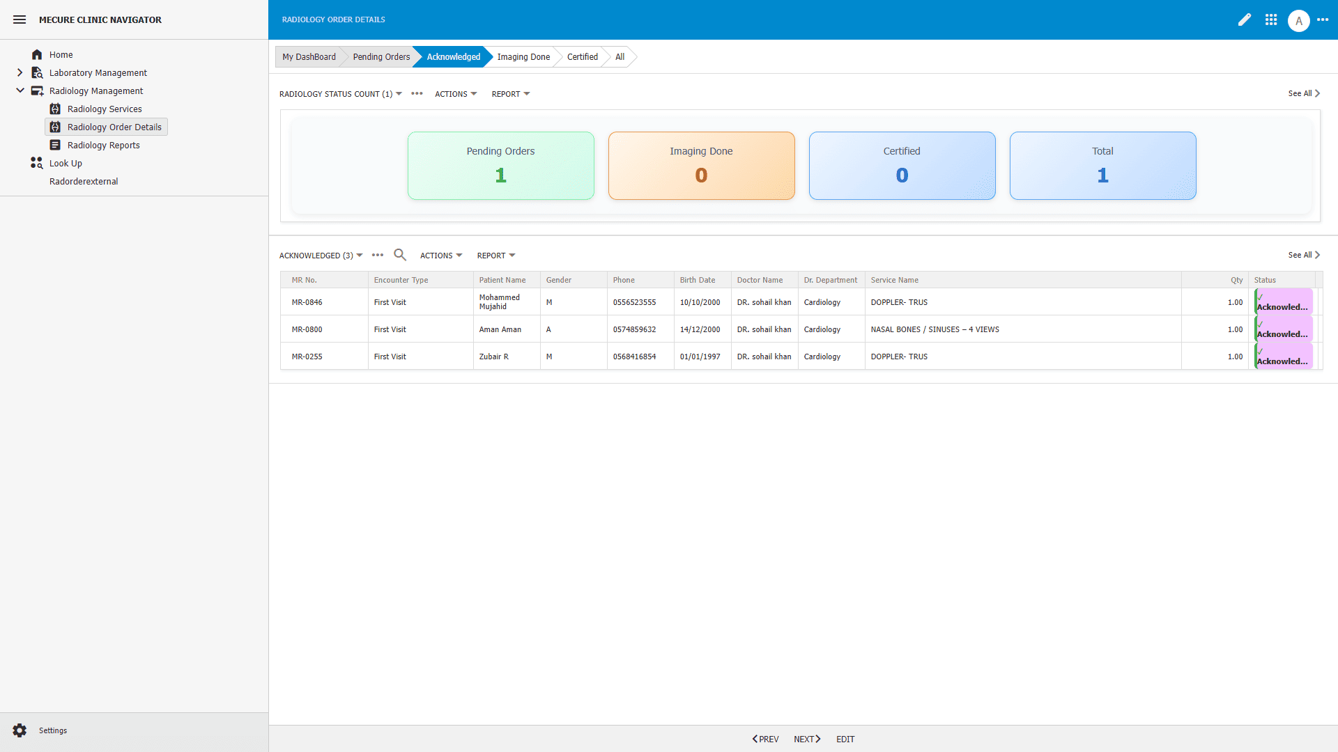 Health Navigator EMR
