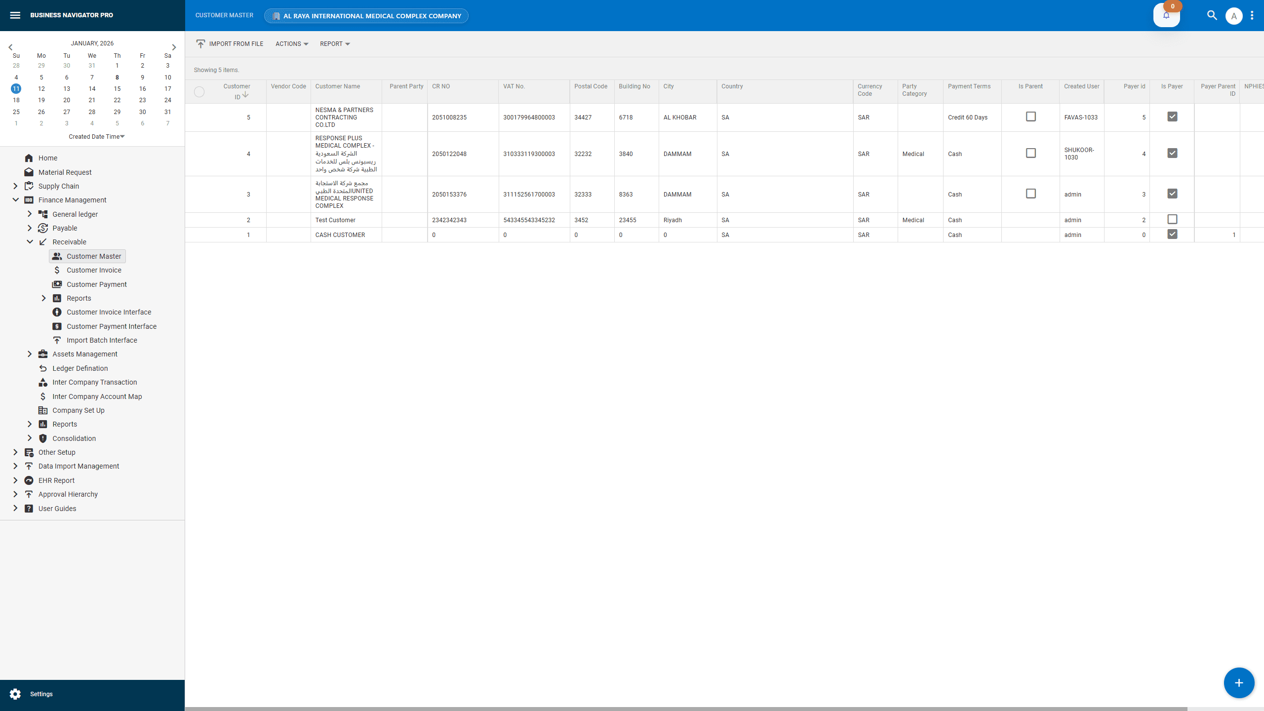 Explore Business Navigator