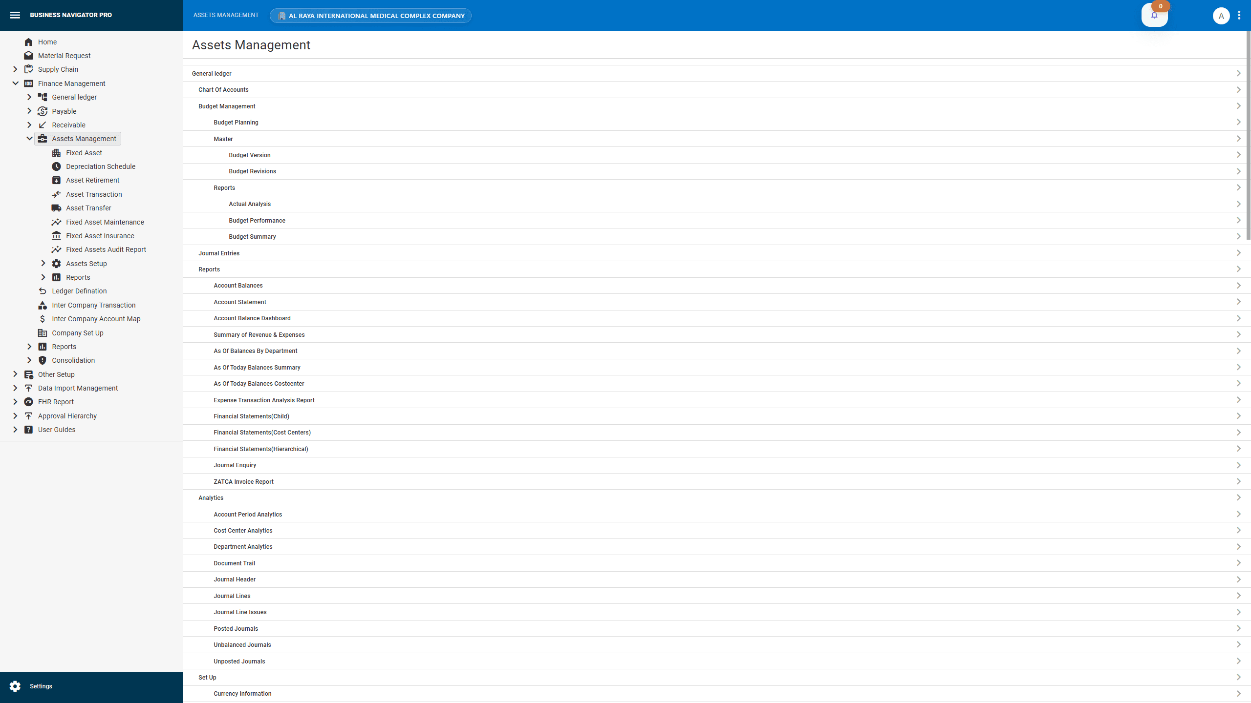Explore Business Navigator